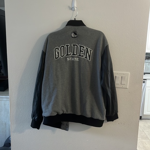 NBA Golden State Warriors Varsity Jacket Rare HTF size XL - Picture 14 of 14